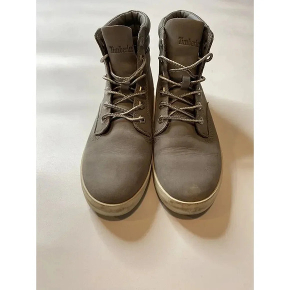 Timberland Dausette Women’s 7 Gray Nubuck High Sneaker Boot Ortholite A1H26 - Picture 2 of 8